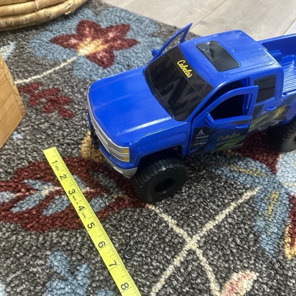 Vintage Tree House Kids CABELAS Off Road Chevrolet toy Truck Rare Blue
